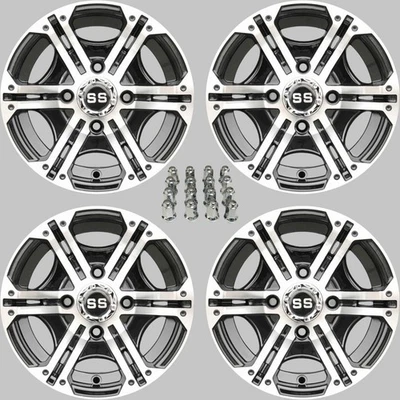 CAN AM OUTLANDER 1000 12" VIPER M/B ATV / UTV ALUMINUM WHEELS (SET 4) CAN1CA - Image 1 of 4