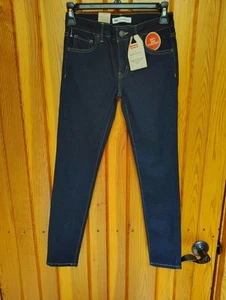 NWT Levi's Girls 710 Super Skinny Fit Jeans Size 10 REG Color Blue Asphalt - Picture 1 of 10
