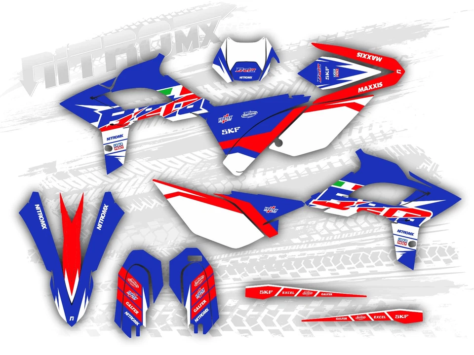 Juego de gráficos adecuado Polisport RESTYLE Beta RR 2013 2014 2015 2016 2017 (no OEM) Foto 1 de 1