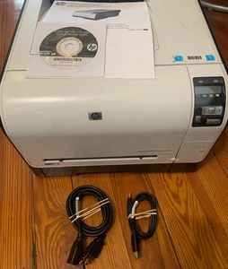 HP Color LaserJet Pro CP1525nw Wireless Laser Printer CE875A - Toner + Ink Incl. - Picture 1 of 8
