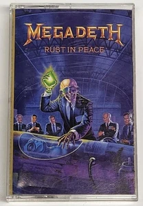 Megadeth Cassette Rust In Peace (1990) Capitol Records Tested Free Shipping - Picture 1 of 8