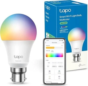 Tapo Smart Bulb, Smart WiFi LED Light, B22, 8.3W, Works with amazon Alexa - Picture 1 of 7