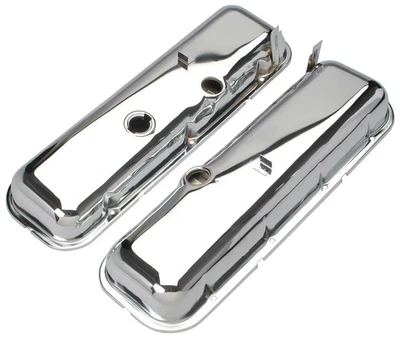 Transdapt 9503 Valve Covers Short For 1965-1972 Big Block Chevy 396-502 - Image 1 of 4
