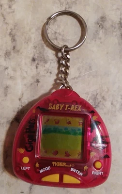 De colección 1997 Tiger GIGA PETS Baby T-Rex, Jurassic Park, The Lost World - PROBADO Foto 1 de 4