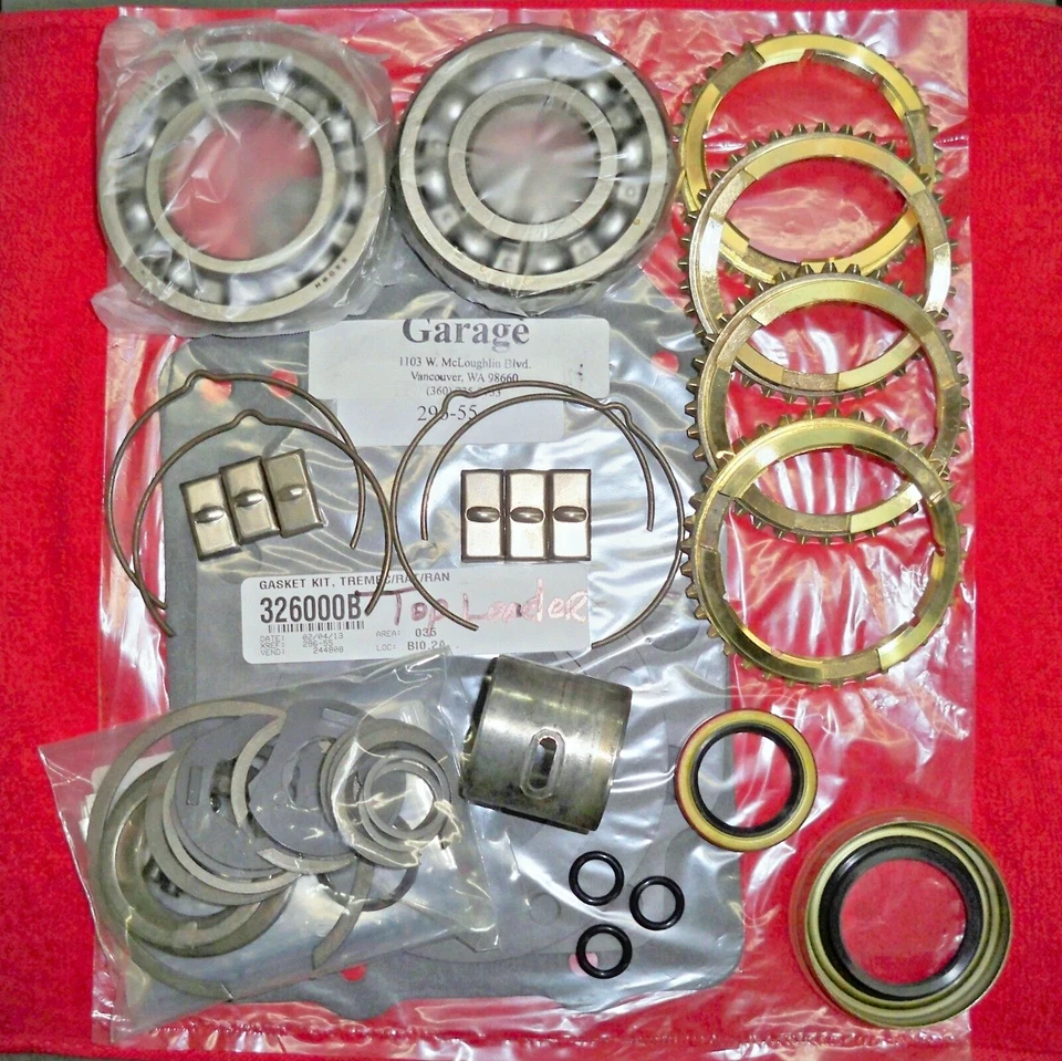 FORD TOP LOADER 4 SPEED TRANSMISSION  REBUILD KIT  1964-1973 NON OD - Image 1 of 1