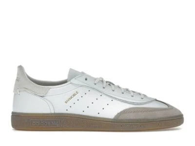 adidas Invincible x Handball Spezial Crystal White Grey - JQ2376 - Image 1 of 4