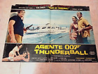 THUNDERBALL - Italien Photobusta 1965 JAMES BOND 007 SEAN CONNERY Poster a
