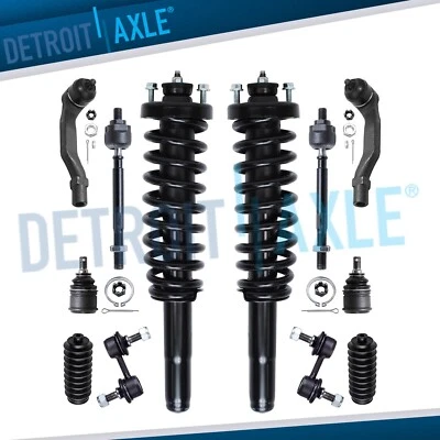 12pc Front Spring Struts Tie Rods Ball Joints Sway Bars for 1997-2001 Honda CR-V — 第 1/4 张图片