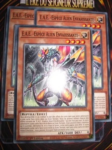 YU-GI-OH! PLAYSET (LOT DE 3) E.A.E ESPECE ALIEN ENVAHISSANTE AGOV-FR023 ED 1 FR - Picture 1 of 1