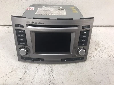 2013-2014 Subaru Legacy radio receiver stereo MP3 SAT HD CD disc player audio - Image 1 of 4