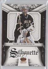 2012 Panini Rookie Anthology Crown Royale Silhouette Materials Kari Lehtonen #6