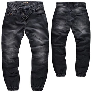 Rock Creek Herren Jeans Hose Sweat-Hose Bikerhose Dunkelgrau Herrenjeans RC-2188 - Bild 1 von 9