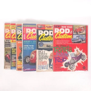 6 ROD & CUSTOM Magazine Issues 1962–1969 Hot Rod Roth Street Rod Ford Chevy Tech - Picture 1 of 7