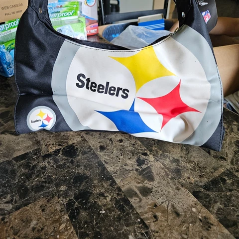 steelers purse shoulder purse Cover