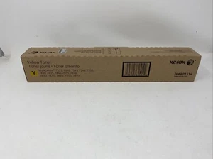 Xerox 006R01514 WC 7525 Yellow Toner Genuine New OEM - Picture 1 of 2