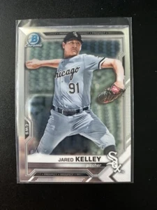 2021 Bowman Chrome Prospects #BCP174 Jared Kelley White Sox - Picture 1 of 2