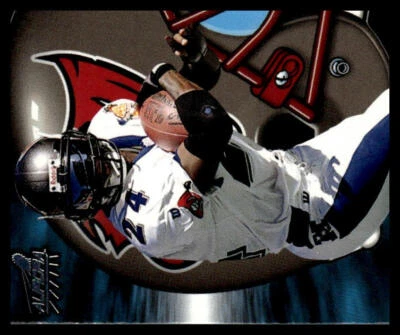 1998 Pacific Aurora #19 Warrick Dunn Face Mask Cel Fusions - Image 1 of 2