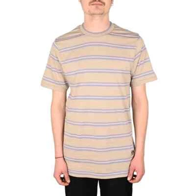 Volcom V Ent Hockey Dad Tripulante S/S Camiseta - Caqui Claro - Imagen 1 de 4