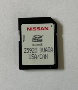 Genuine Nissan OEM Sd Card Map 25920-9UA0A - Picture 1 of 3