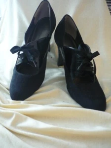 Liz Claiborne Damen-Pump Größe 9M Carletta schwarz 3,5-Zoll-Absatz - Bild 1 von 16