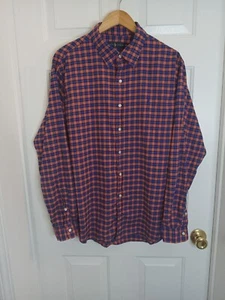 RALPH LAUREN Mens  plaid Button-up Size XXL Church Wedding Dress Shirt - Picture 1 of 15