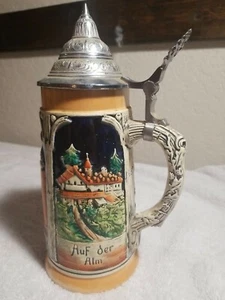 Authentic Vintage Auf Der Alm 9.5” Vintage Stein Germany Number 480 - Picture 1 of 4