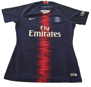Nike Paris Saint Germain PSG 2018 2019 Womens Size Medium Jersey MARA 2 Blue - Picture 1 of 10