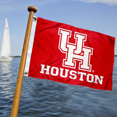 Houston Cougars Boat Yacht Nautical Flag Cover