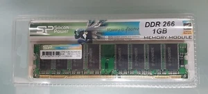 Silicon Power DDR1 RAM 1 GB 266Mhz DIMM  - Foto 1 di 1