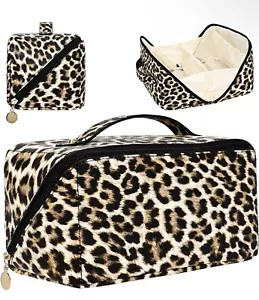 🌟�� Borsa per trucco grande capacità borsa cosmetica da viaggio impermeabile donna portatile 🙂 - Foto 1 di 7