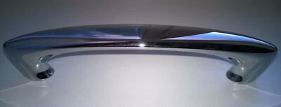 Bügelgriff Metallgriff Edelstahlfarben glänzend  Bohrung 128 mm Griff 14 cm lang - Bild 1 von 3