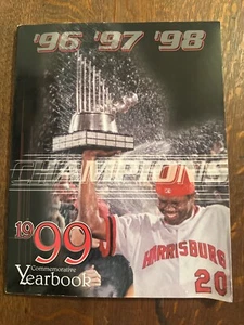 1999 HARRISBURG SENATORS YEARBOOK Michael Barrett MiLB to Montreal Expos - Picture 1 of 5