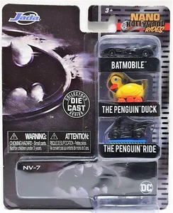 3 Pack Car Batman Return NV-7 Nano Hollywood Rides JADA Die Cast 1:65 DC Comics - Picture 1 of 3