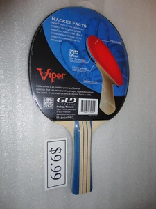 Tischtennis, Tischtennispaddel, Schläger, Viper, Zwei Sterne Neu! Angemessener Versand - Bild 1 von 2