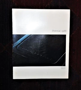 1986 Pontiac Fiero GT 6000S/E Sales Brochure - Picture 1 of 1