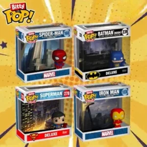 Funko Bitty Pop! Deluxe Marvel - Spider-Man & Iron Man - NUEVOS Y SELLADOS - Imagen 1 de 6