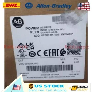 AB 22C-D060A103 /B Powerflex 400 AC Drive 40HP Surplus SEALED 22CD060A103 - Picture 1 of 3