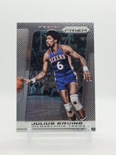 2013/14 Panini Prizm Julius Erving #221 Base Card Philadelphia 76ers