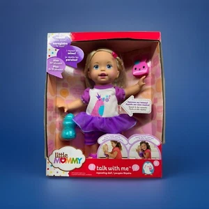 New Vintage Fisher-Price 2012 Little Mommy Talk with Me Repeating Toy Doll Rare - Picture 1 of 2