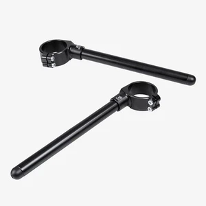 Bonamici 50mm Unraised Aluminium Clip-on Handlebars fits Yamaha YZF-R1 2015-22 - Picture 1 of 2