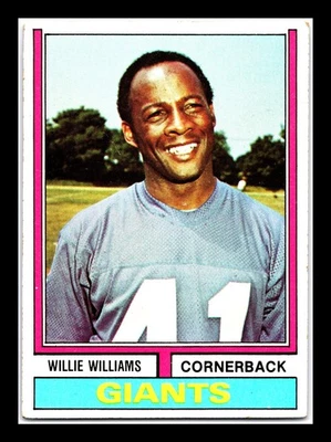 1974 Topps #284 Willie Williams - Image 1 of 2