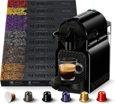 Macchina Nespresso Inissia| Set 100 Capsule Ispirazione, Riciclabile De’Longhi - Bild 1 von 4