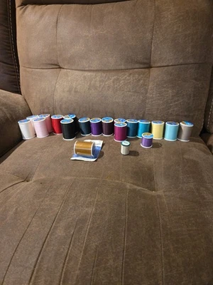 20 Spools of Sewing Thread Coats & Clark Gutermann J&P Coats  Dual Duty Plus - Image 1 of 4