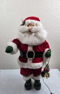 Vintage Glasfaser Weihnachtsmann 22 Zoll Weihnachtsdeko  - Bild 1 von 18