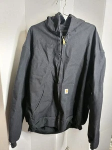 Carhartt OJO131- 4XL Giacca attiva foderata termica anatra vestibilità ampia NERO USA - Foto 1 di 5