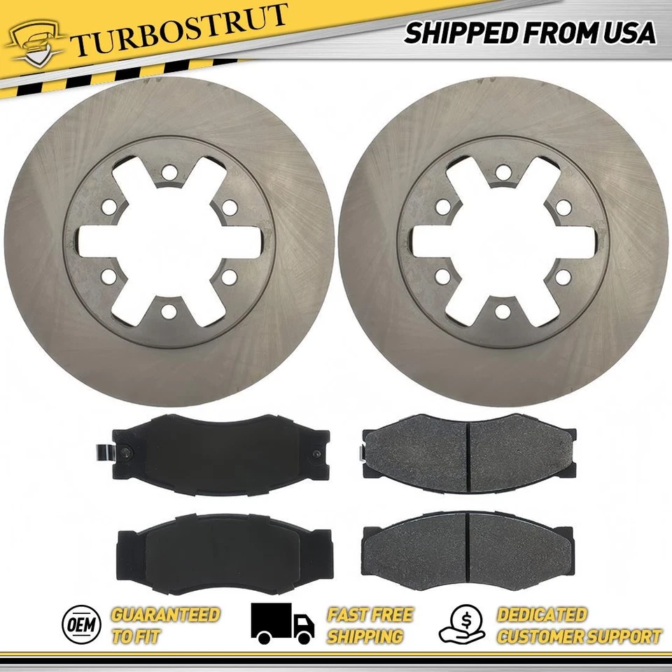 Kit de pastillas de freno delanteras OE para Nissan 720 1983 2,2 L garantía de por vida Foto 1 de 1