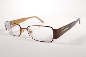 Karen Millen Eyeglasses KM 15 Women Brown Full Rim Metal Eyewear Glasses Frames - Picture 1 of 4