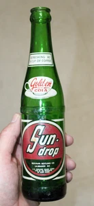 LAGRANGE GA SUN DROP SODA BOTTLE 9 OZ ACL SCARCE - Picture 1 of 6