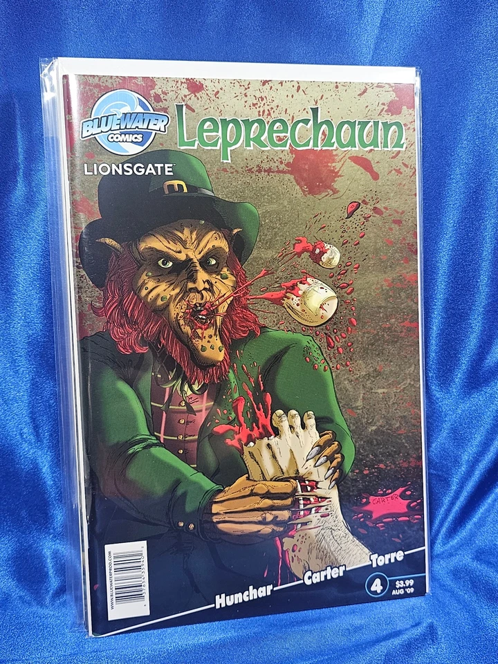 Leprechaun #4 VF/NM 9.0 Bluewater Comics Lionsgate 2009 Art Cover Variant - Image 1 of 1