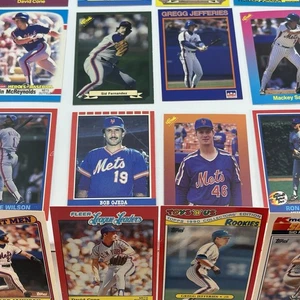 Oddball 1987 Fleer Hottest Stars - 1990 Starline New York Mets Lote K-Mart Ames - Imagen 1 de 7